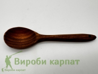 Деревянная ореховая ложка 20см