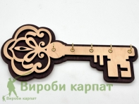 Деревянная ключница ключ