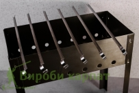 Мангал разборной 400х200х330х0,5 мм