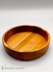 Cherry wood bowl, Ø22×4 cm