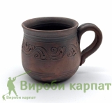 Глиняная чашка