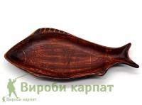 Керамическая тарелка рыбка