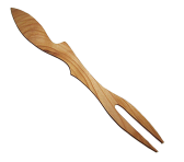 Кухонная деревянная вилка 