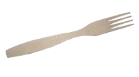 Деревянная вилка 25см