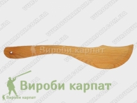 Деревянный нож 28см