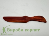 Нож деревянный сливовый