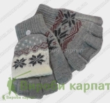 Варежки митенки