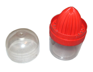 Manual press for citrus fruit