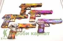 Пистолет дигл из фанеры