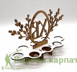 Подставка для пасхальных яиц "ХВ"