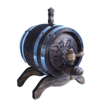 Бочка с резьбой 