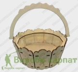 Корзинка круглая