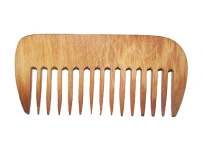 Расчёска с широкими зубьями