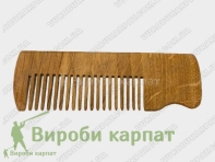 Деревянная расческа 10 см