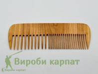 Деревянная расческа для волос из черешни