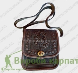 Кожаная сумка дубок