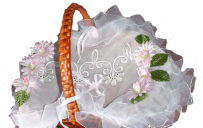 Накидка для корзинки.