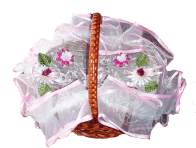 Накидка для корзинки.