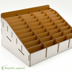 подставка для телефонов с подиумом на 48 ячеек