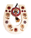 Подкова оберег 10х8см
