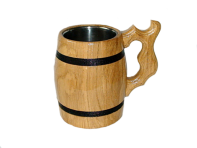 Мини бокал из дуба