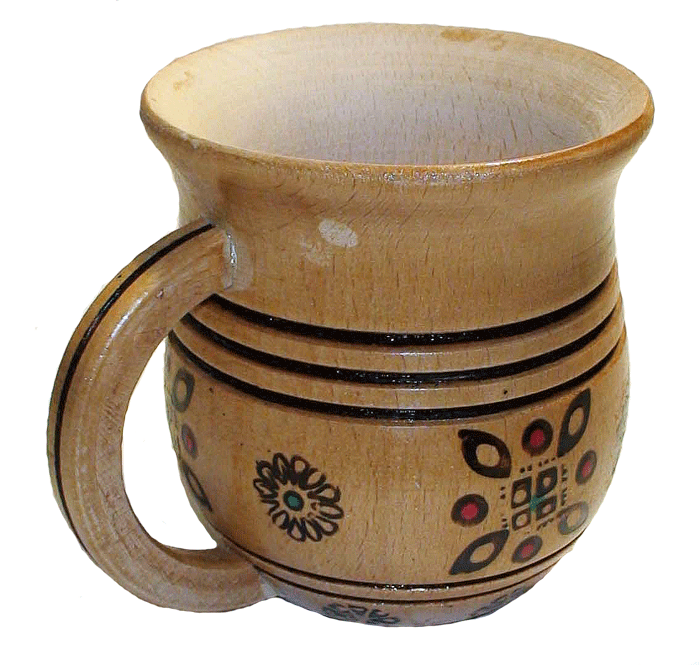 Посуда из дерева для напитков