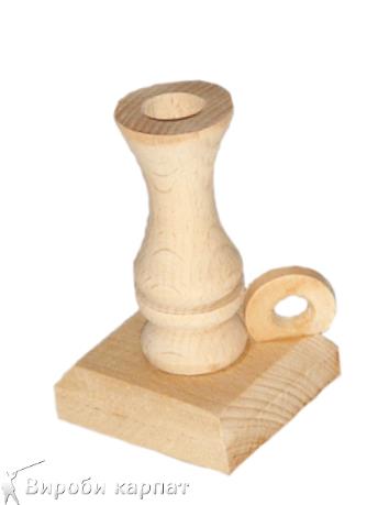 Дерев'яні свічники