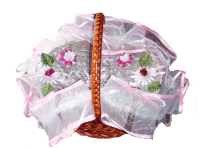 Декор для плетеных корзин